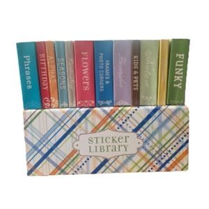 💛 3 Birds Sticker Library 12 Books